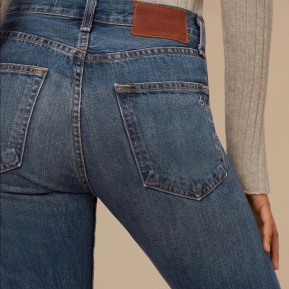 rag & bone High-waisted Straight Jeans - Picture 2 of 5